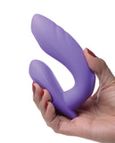 Inmi 10x G-Tap Tapping Silicone G Spot Vibrator - Purple
