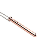Charmed 7X Vibrating Necklace - Rose Gold
